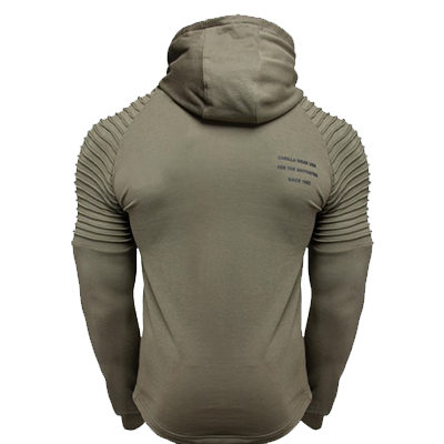 delta hoodie khaki back delta hoodie khaki back