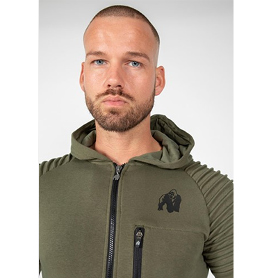 delta hoodie khaki detail delta hoodie khaki detail