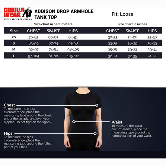 addison drop armhole tank top pink chart addison drop armhole tank top pink chart