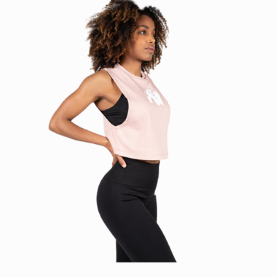 addison drop armhole tank top pink side addison drop armhole tank top pink side
