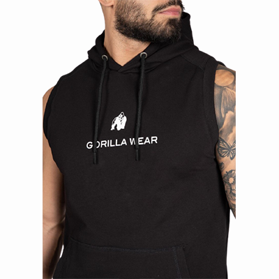 lincoln Sleeveless black closeup lincoln Sleeveless black closeup