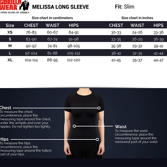 melissa-longsleeve-army-green chart melissa-longsleeve-army-green chart