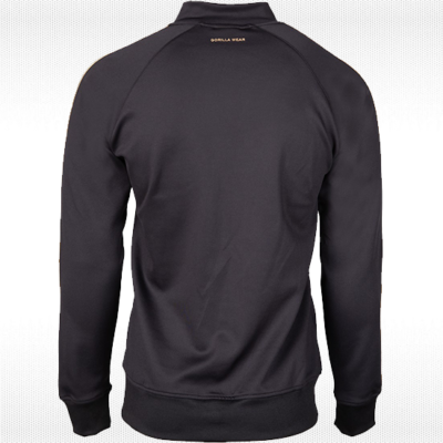 wenden-track-jacket-black-gold back wenden-track-jacket-black-gold back