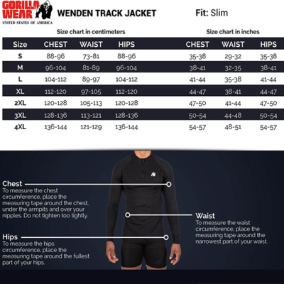 wenden-track-jacket-black-gold chart wenden-track-jacket-black-gold chart