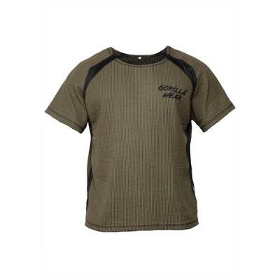 Augustine Old School Workout Top - Army Green 6