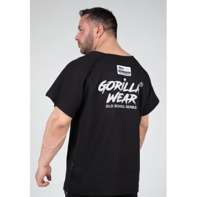 Augustine Old School Workout Top - Black 2