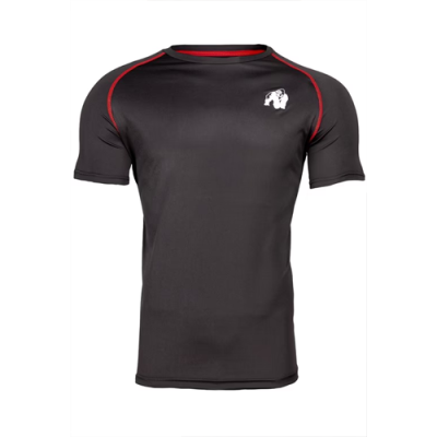 Performance T-Shirt - Black Red 5