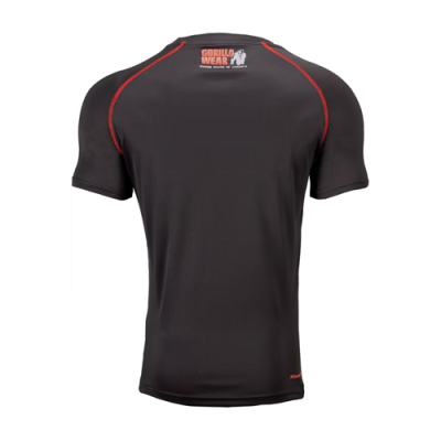 Performance T-Shirt - Black Red 6