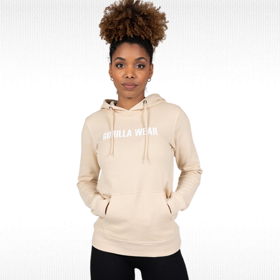 charlotte hoodie beige