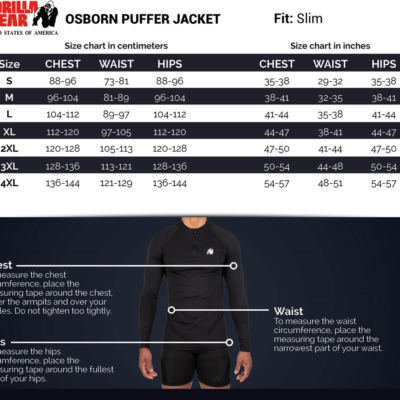 osbornjacketchart osbornjacketchart
