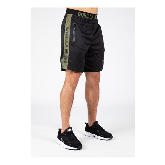 Atlanta Shorts - Black Green 2 Atlanta Shorts - Black Green 2