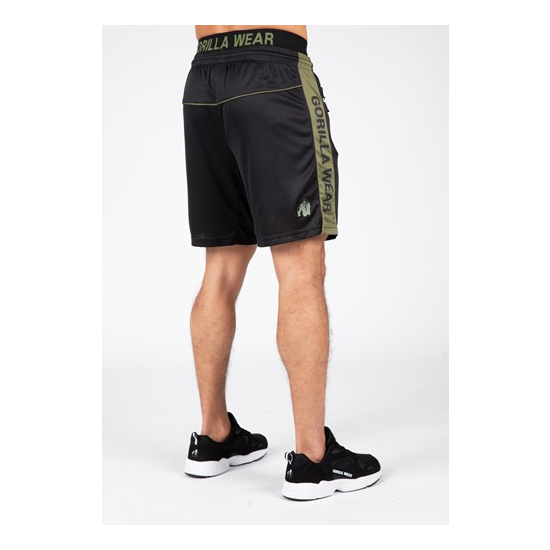 Atlanta Shorts - Black Green 3 Atlanta Shorts - Black Green 3