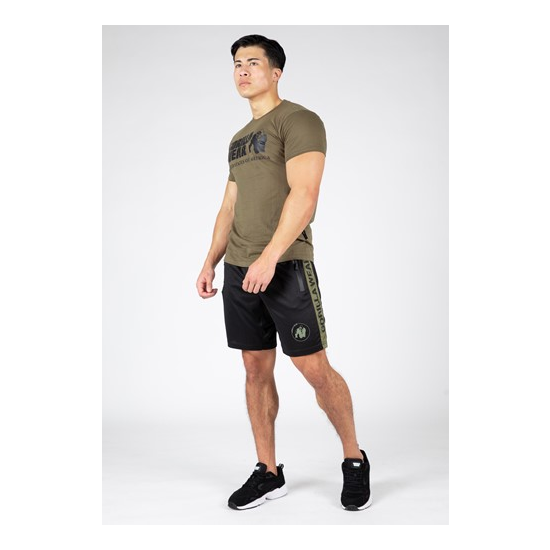 Atlanta Shorts - Black Green 4 Atlanta Shorts - Black Green 4