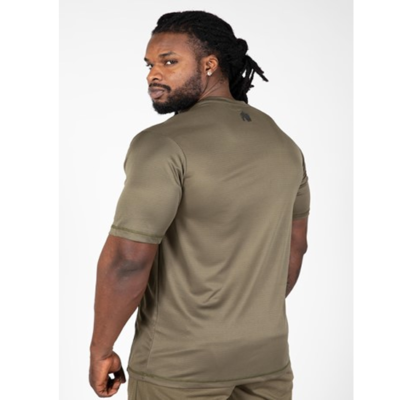 Branson T-shirt - Army Green Black 2