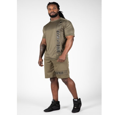 Branson T-shirt - Army Green Black 3