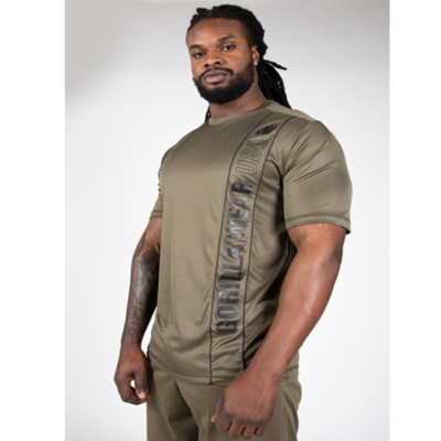 Branson T-shirt - Army Green Black 4
