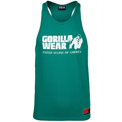 Classic Tank Top - Teal Green 6 Classic Tank Top - Teal Green 6