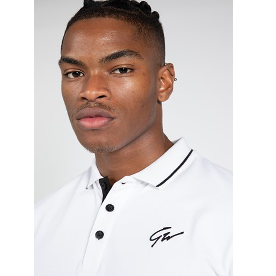 Delano Polo - White Black 5 Delano Polo - White Black 5