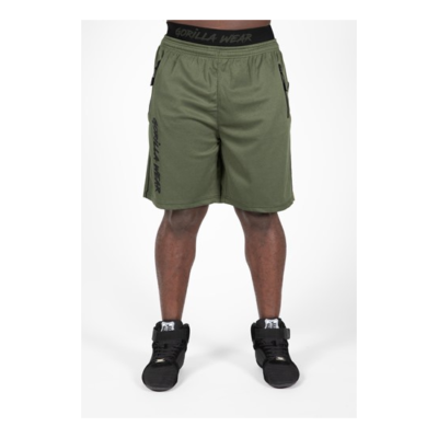 Mercury Mesh Shorts - Army Green Black 1 Mercury Mesh Shorts - Army Green Black 1