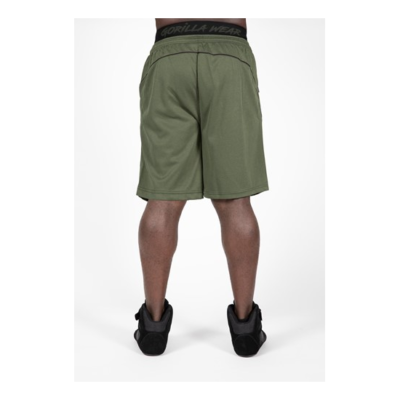 Mercury Mesh Shorts - Army Green Black 2 Mercury Mesh Shorts - Army Green Black 2