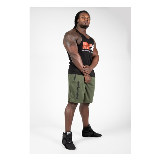 Mercury Mesh Shorts - Army Green Black 3 Mercury Mesh Shorts - Army Green Black 3