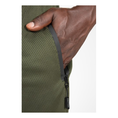 Mercury Mesh Shorts - Army Green Black 5 Mercury Mesh Shorts - Army Green Black 5