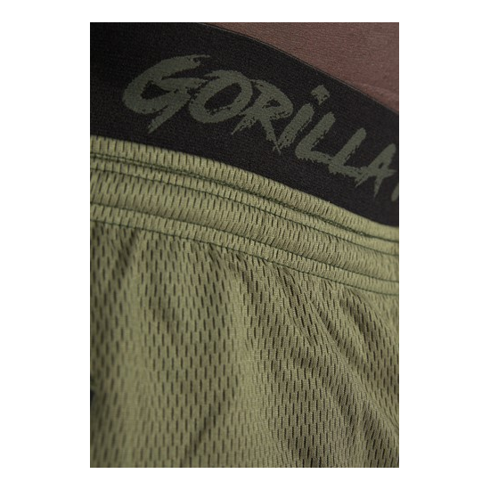 Mercury Mesh Shorts - Army Green Black 6 Mercury Mesh Shorts - Army Green Black 6