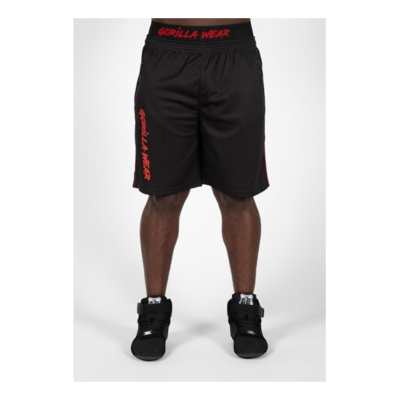 Mercury Mesh Shorts - Black Red 1 Mercury Mesh Shorts - Black Red 1