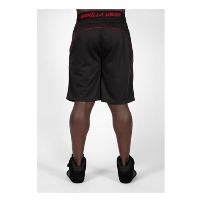 Mercury Mesh Shorts - Black Red 3 Mercury Mesh Shorts - Black Red 3