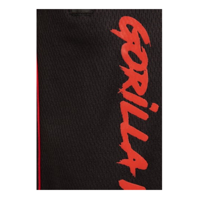 Mercury Mesh Shorts - Black Red 5 Mercury Mesh Shorts - Black Red 5