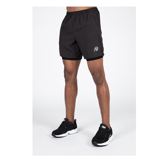 Modesto 2-In-1 Shorts - Black 1 Modesto 2-In-1 Shorts - Black 1