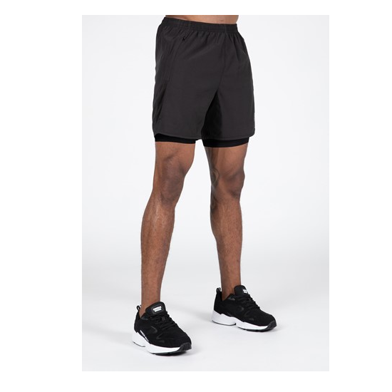 Modesto 2-In-1 Shorts - Black 2 Modesto 2-In-1 Shorts - Black 2