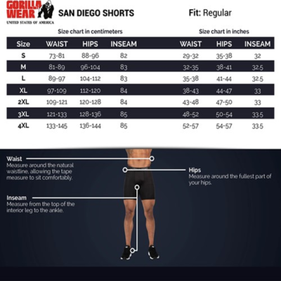 San Diego Shorts - Black 7 San Diego Shorts - Black 7