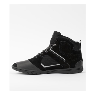Troy High Tops - Black Gray 2 Troy High Tops - Black Gray 2