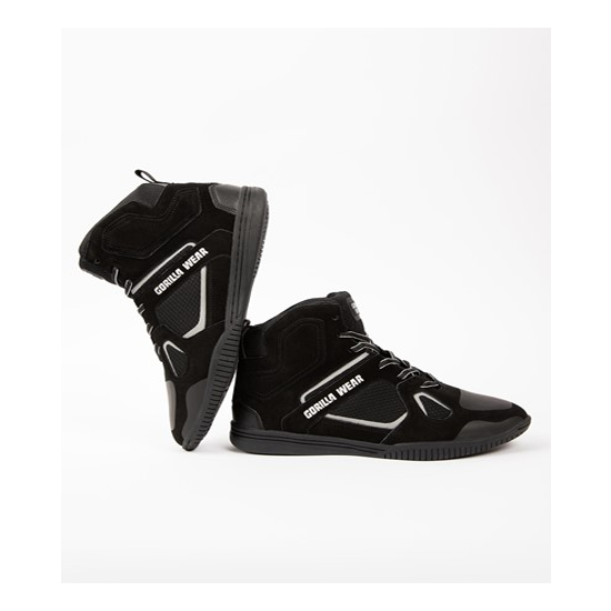 Troy High Tops - Black Gray 3 Troy High Tops - Black Gray 3