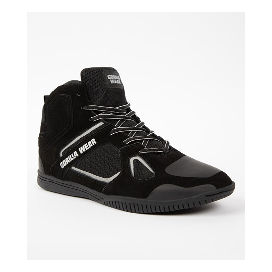 Troy High Tops - Black Gray 4 Troy High Tops - Black Gray 4