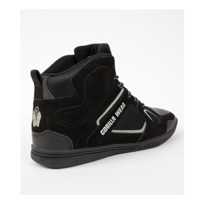 Troy High Tops - Black Gray 5 Troy High Tops - Black Gray 5