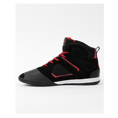 Troy High Tops - Black red 2