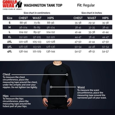 Washington Tank Top - Gray 8