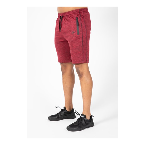 Wenden Track Shorts - Burgundy Red 1 Wenden Track Shorts - Burgundy Red 1