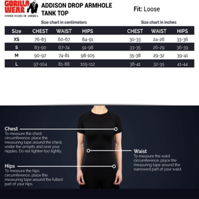 Addison Drop Armhole Tank Top - Gray 8