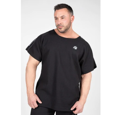 BUFFALO WORKOUT TOP BLACK GRAY 2