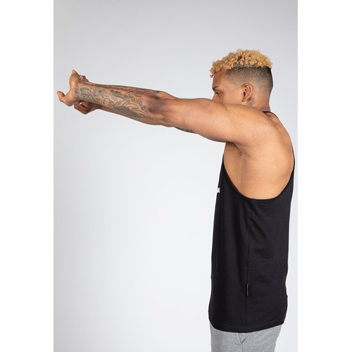 Carter Stretch Tank Top - Black 4 Carter Stretch Tank Top - Black 4