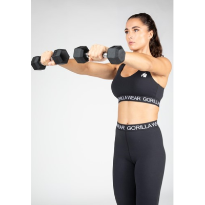 Colby Sports Bra - Black 4