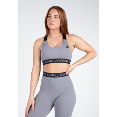 Colby Sports Bra - Gray 1