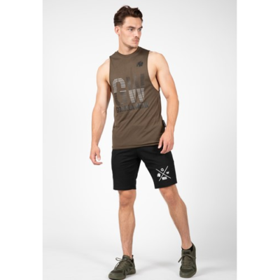Dakota Sleeveless T-shirt - Army Green 3