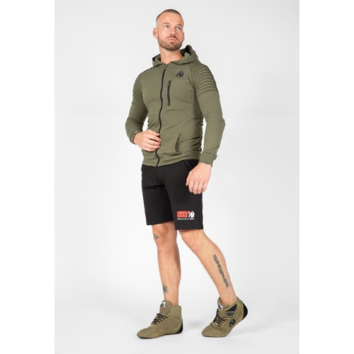 Delta Zipped Hoodie - Army Green 3 Delta Zipped Hoodie - Army Green 3