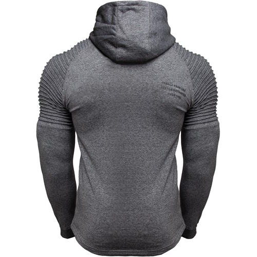 Delta Zipped Hoodie - Gray 7 Delta Zipped Hoodie - Gray 7