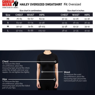 Hailey Oversized Sweatshirt - Black 8