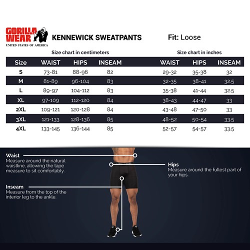 Kennewick Sweatpants - Black 6 Kennewick Sweatpants - Black 6